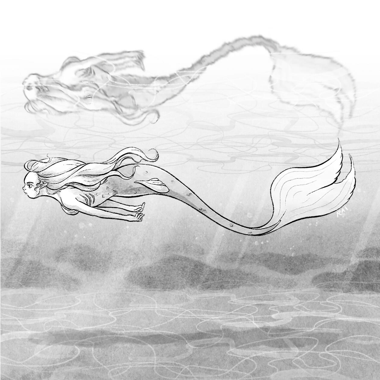 ‘Double.’ Ink, Digital. 2018.