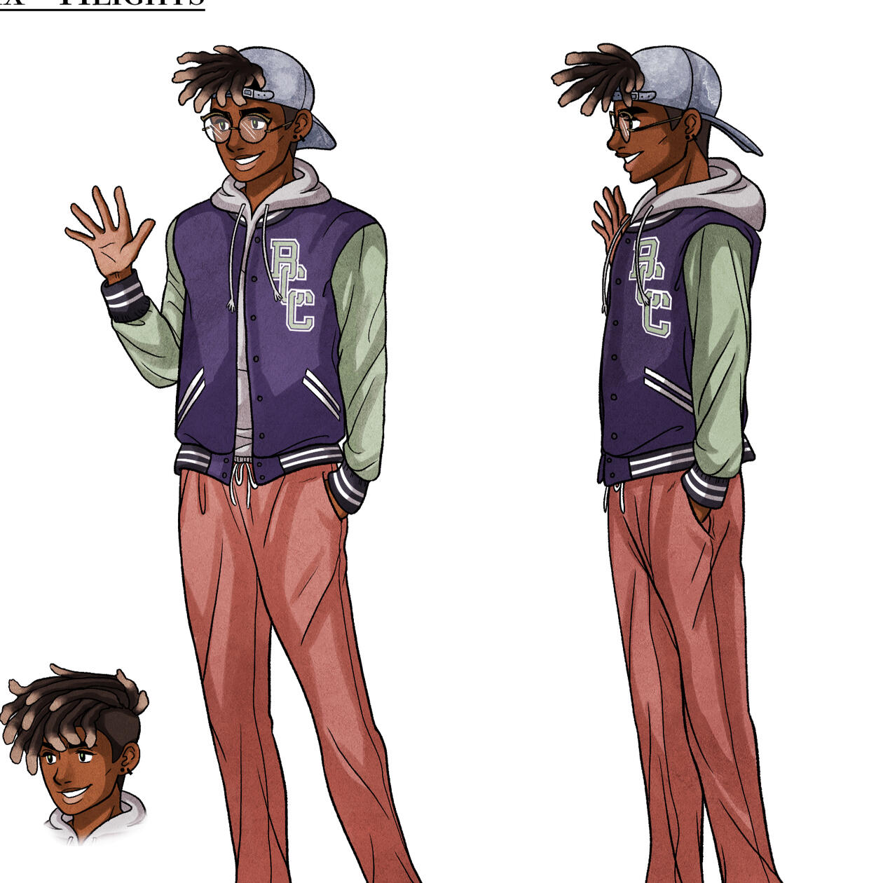 'Jaden.' BAD CONSCIENCE. Ink, Digital. 2021.