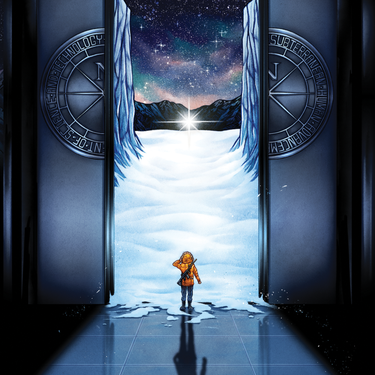 ‘The Calling.’ Book Cover Design for Branwen OShea. Graphite, Digital. 2020.