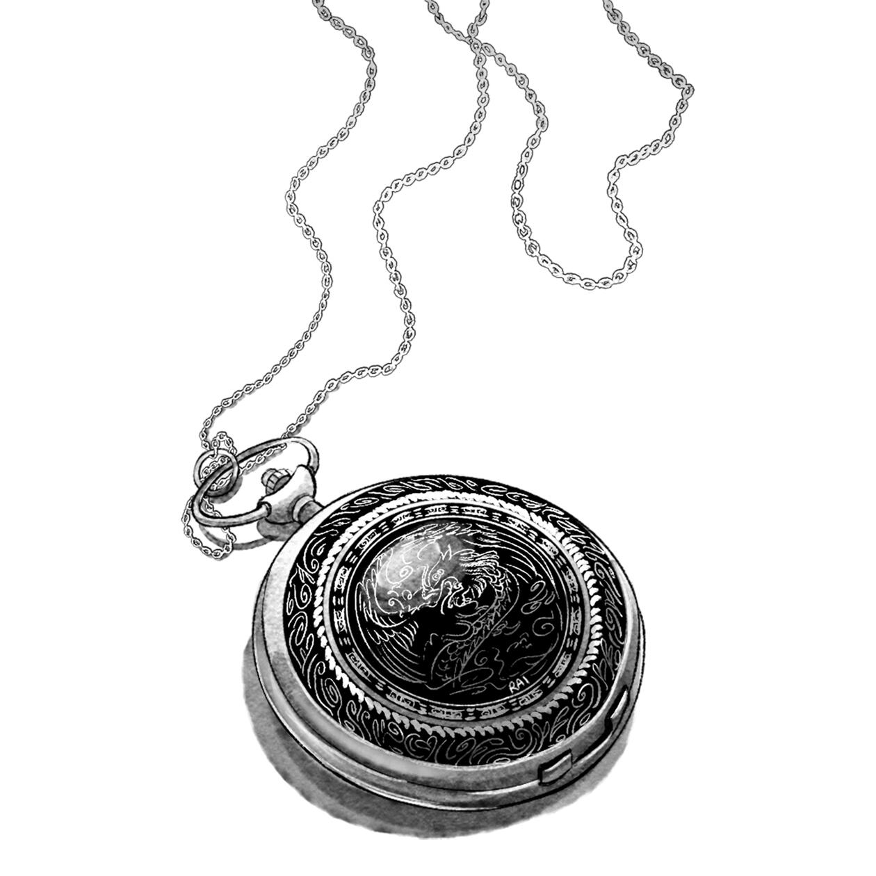 ‘Clock.’ Ink, Digital. 2018.