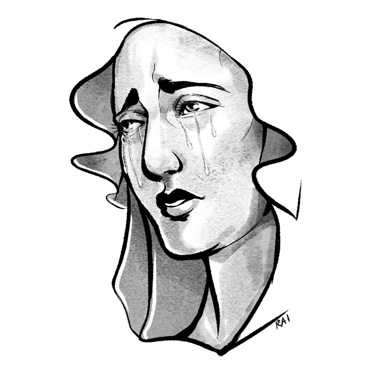 ‘Drain.’ Ink, Digital. 2018.