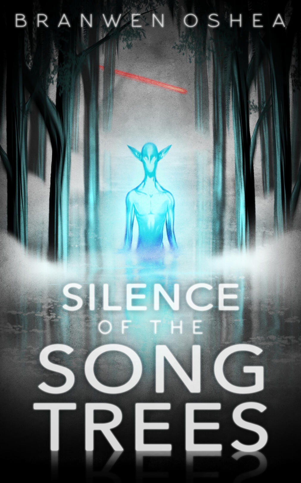 ‘Silence of the Song Trees.’ Book Cover Design for Branwen OShea. Ink, Digital. 2020.