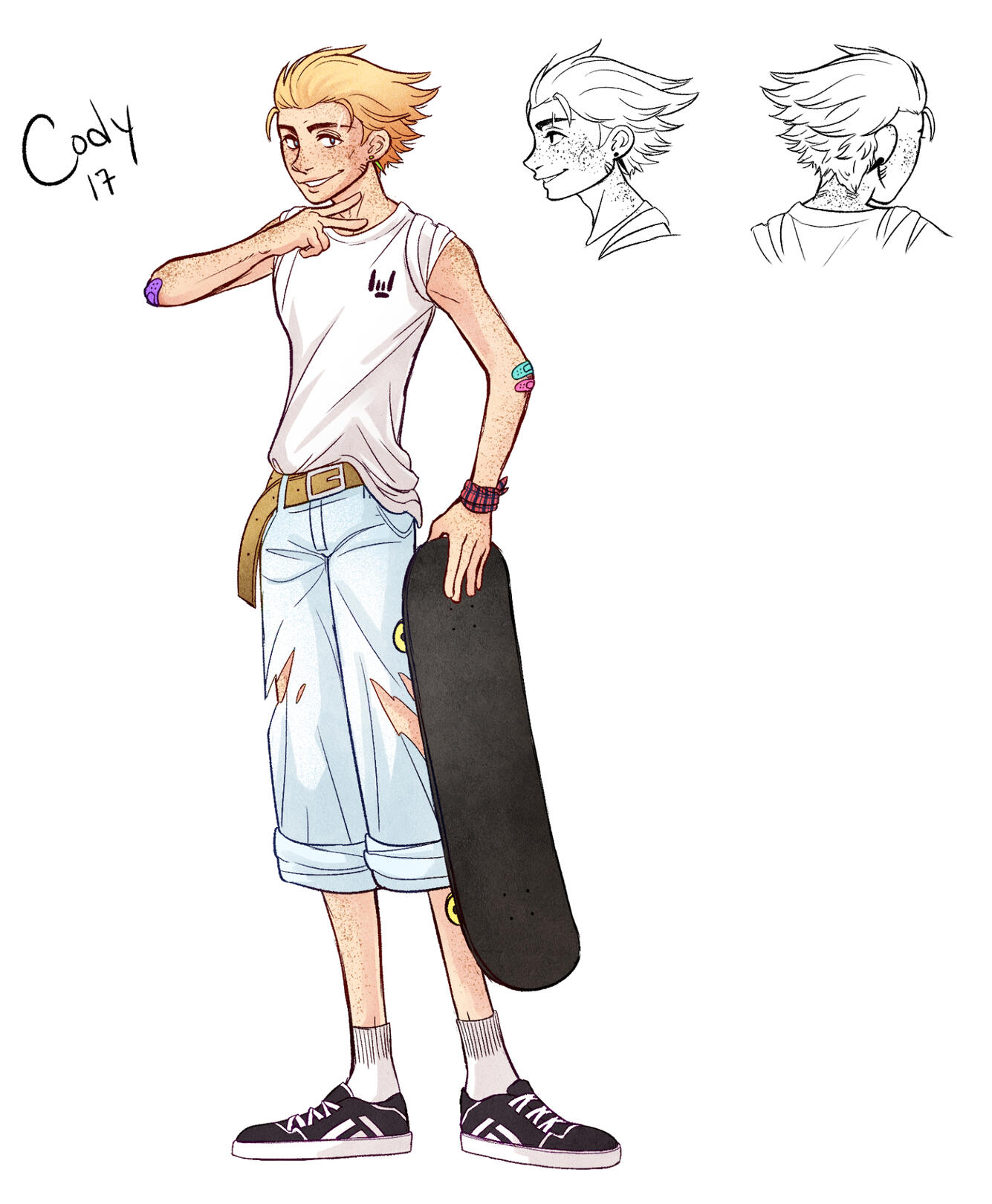 'Cody O'Flaherty.' CLEARSHORE. Ink, Digital. 2021.