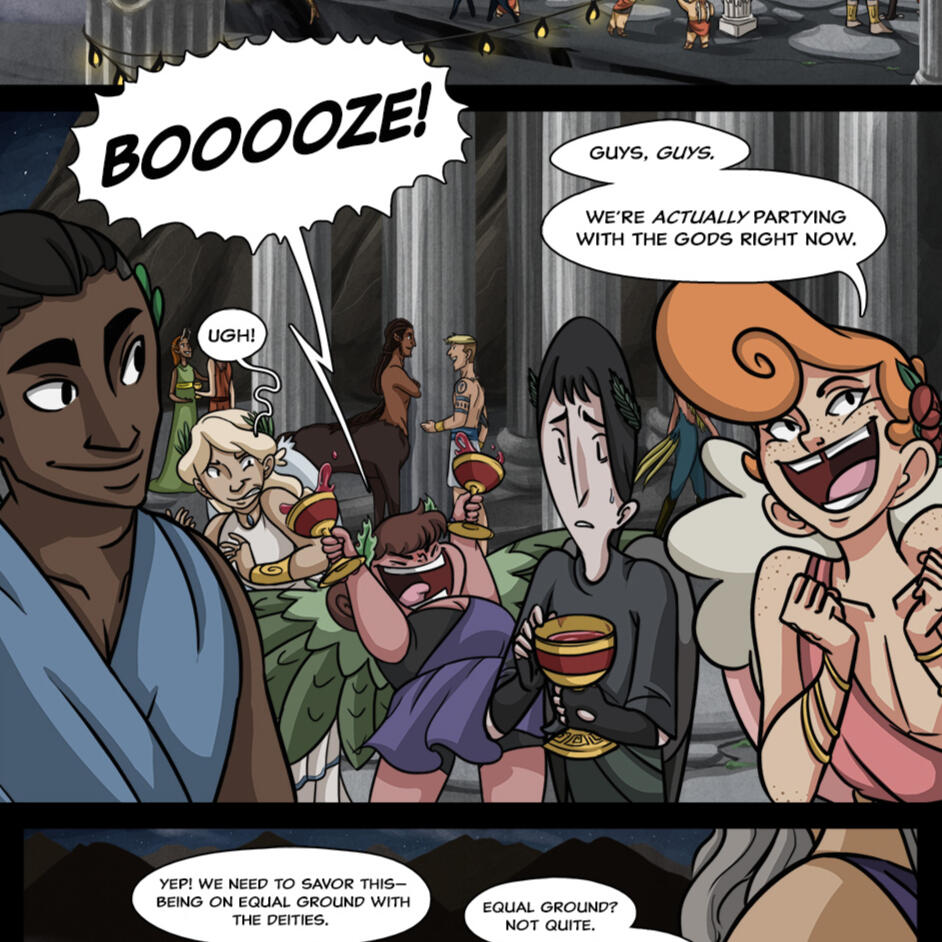 'The Absentee.' THE ALATI CHRONICLES. Ink, Digital. 2016.