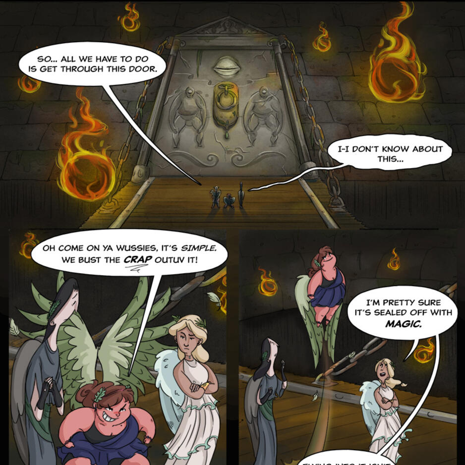 'Fly Trap.' THE ALATI CHRONICLES. Ink, Digital. 2016.