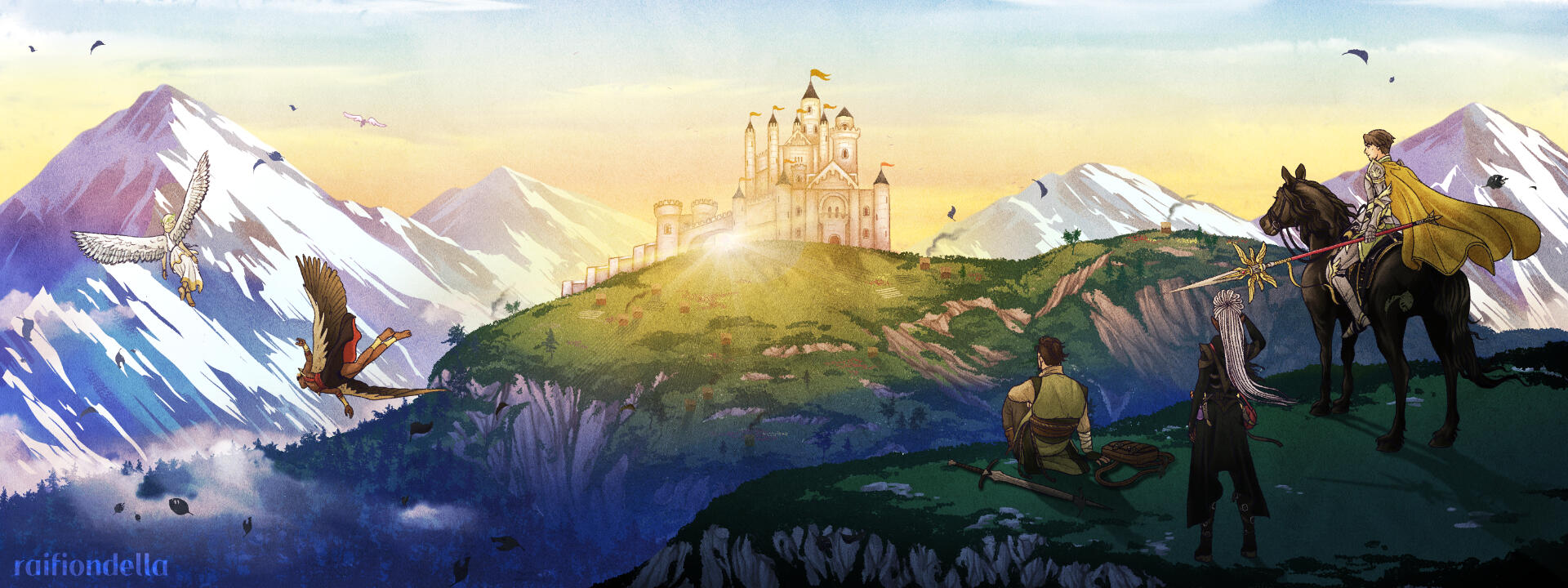 ‘Tales Will Be Told.’ Ink, Digital. 2021.