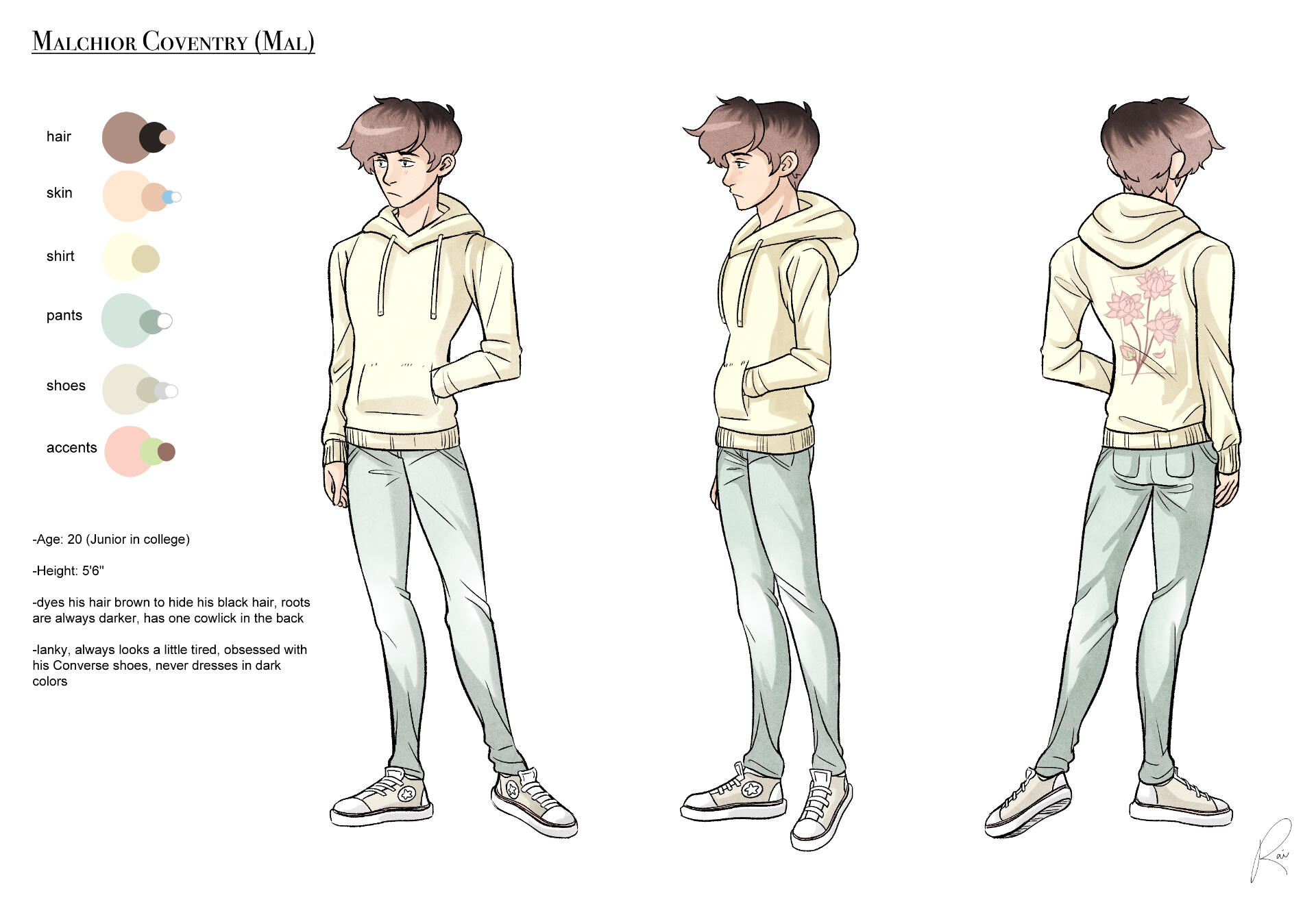 'Malchior.' BAD CONSCIENCE. Ink, Digital. 2021.